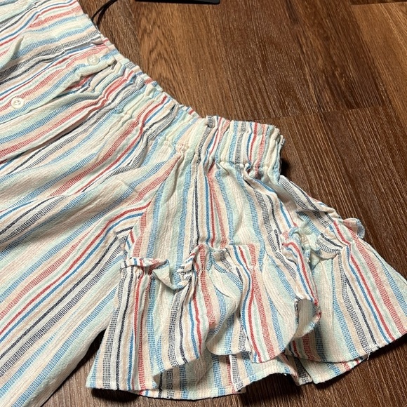 Miss Me off the shoulder striped top - Picture 3 of 4